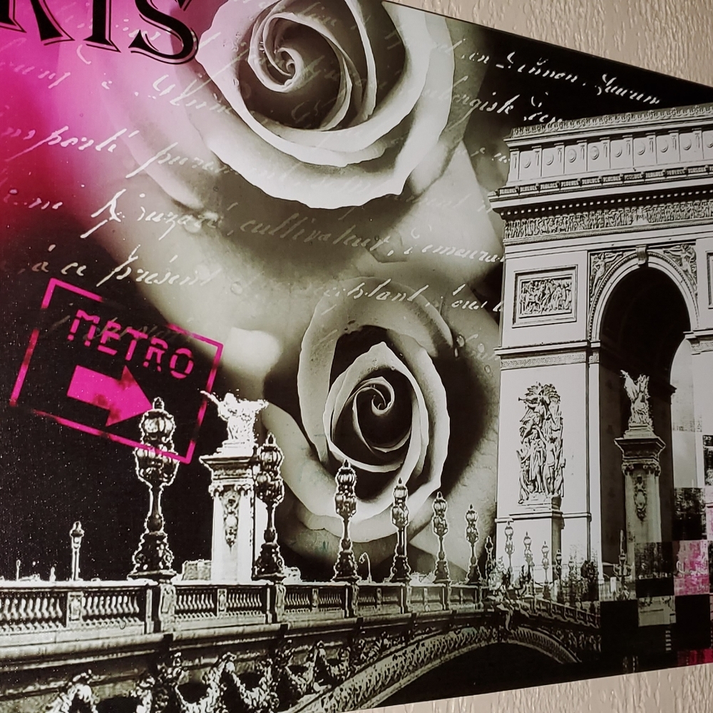 Paris canvas picture